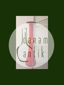 Holmegaard Rød/hvid palet vase