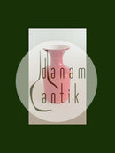 Retromodern Carnaby Vase from Holmegaard Orangered / White designed by Per Lütken