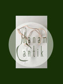 Holmegaard Lille Gilde Glas i Lædersnor