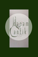 Holmegaard Likørglas dekoreret med sort hane og rød rand.