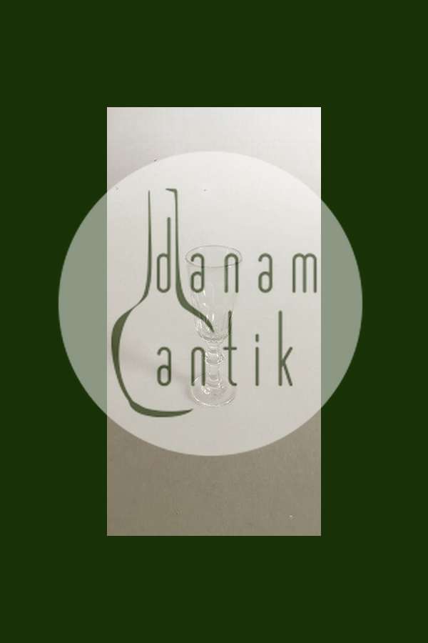 Holmegaard Dänisches Glas Christian VIII Snapseglass