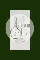 Flot gammelt tysk vinglas fra omkring 1900