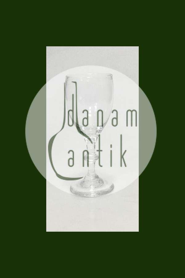 Flot gammelt tysk vinglas fra omkring 1900