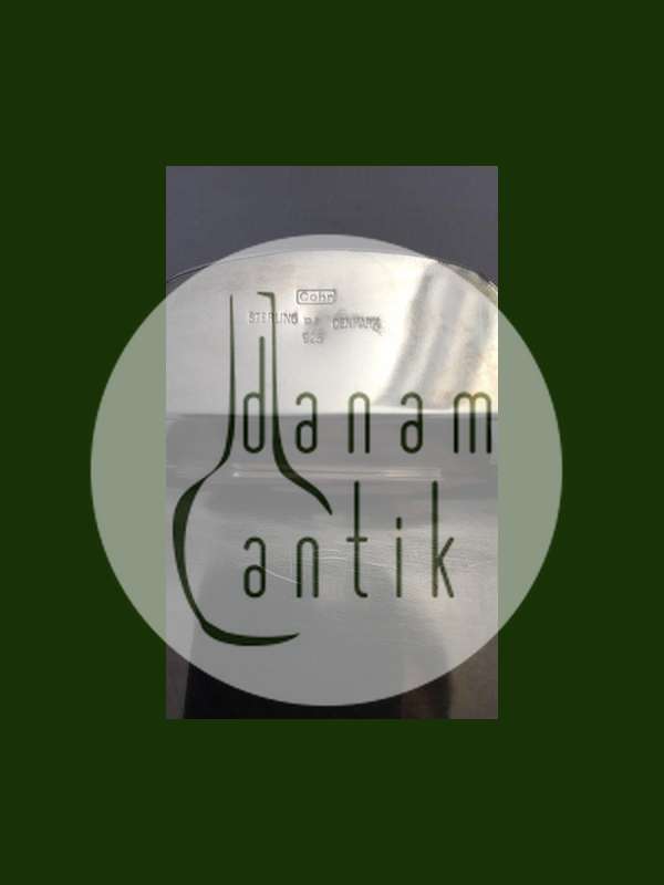 Modern Cohr Sterling Sølv Lysestage af Hans Bunde