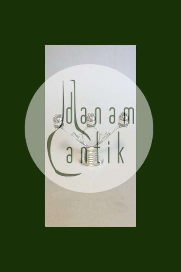 Hans Hansen Sterling sølv tre-armet lysestage