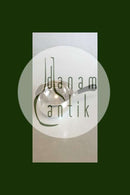 Evald Nielsen Sølv Kasserolle med skaft af træ