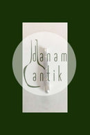 Stokkehåndtag eller paraply håndtag i Sølv fra Vestindien