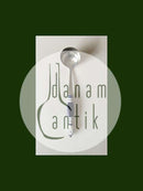 Bjørn Wiinblad蓝色Rosenthal Siena酱汁勺，陶瓷和不锈钢材质