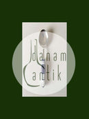 Bjørn Wiinblad Siena Blå Rosenthal Spiseske i Keramik og Rustfrit Stål