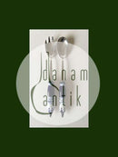 Rosenthal Blå Bjørn Wiinblad Siena Salat Serveringsæt i Keramik og Rustfrit Stål