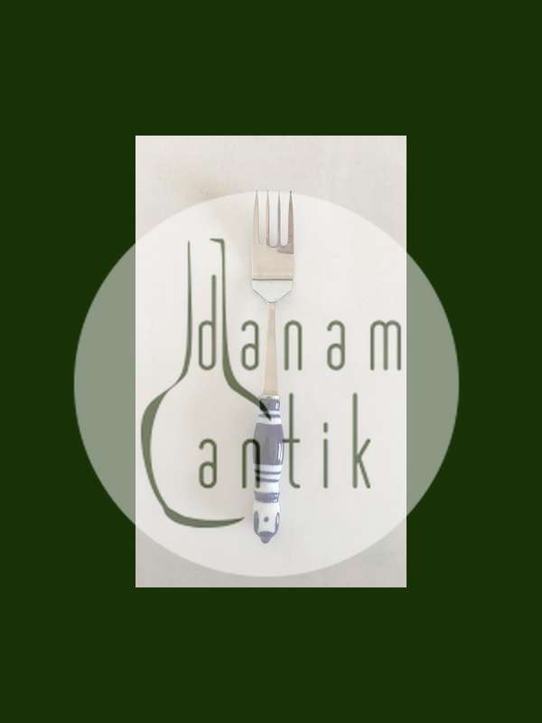 Blå Bjørn Wiinblad Siena for Rosenthal Lille Gaffel