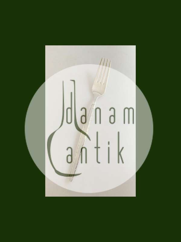 KJA Sølvplet Capri Spisegaffel