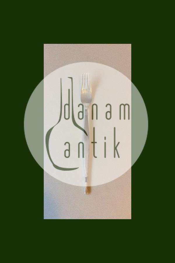 Gitte silver plate Dinner Fork O.V. Mogensen