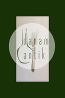 Hertha Cohr sølvplet kødgaffel