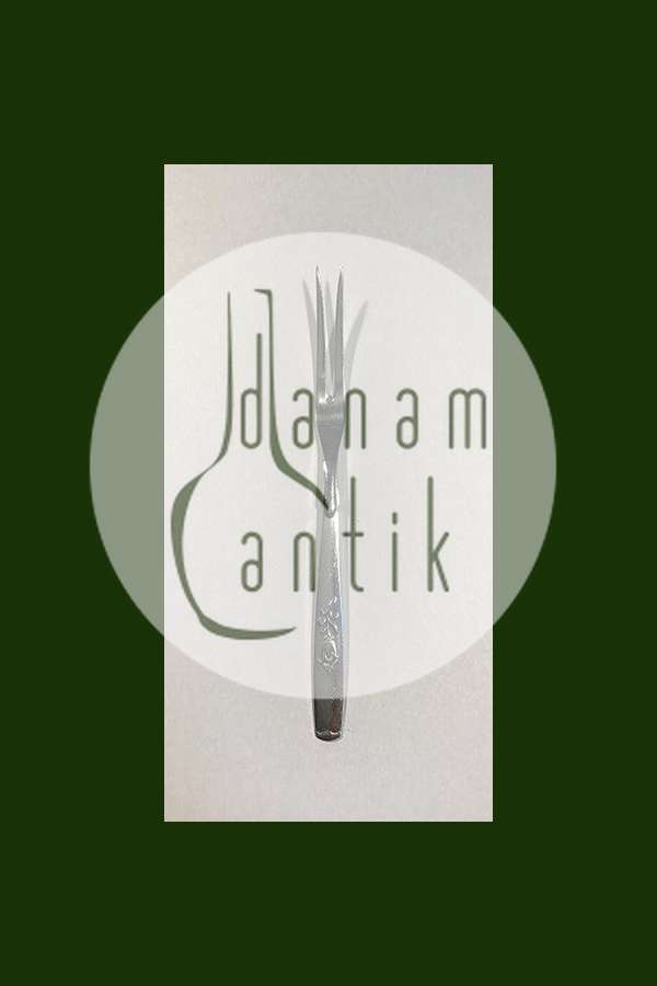 Klokkeblomst ABSA silver plate Cold Cuts Fork Københavns Ske-Fabrik