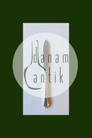 Leonora Christine Prima Sølvplet ES Lagkagekniv Kronen / Hans Hansen Metal