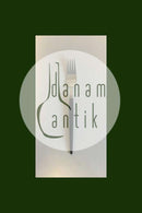 Eton Raadvad Spisegaffel i Stål og Palisander