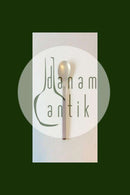 Almue Cohr黄铜和木头，服务勺子