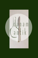 Annette Krone的银制餐刀。