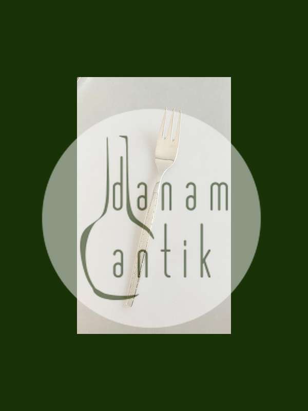 KJA Sølvplet Capri Kagegaffel