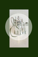 Versilberte Kanne mit Scharnierdeckel und DSB-Logo