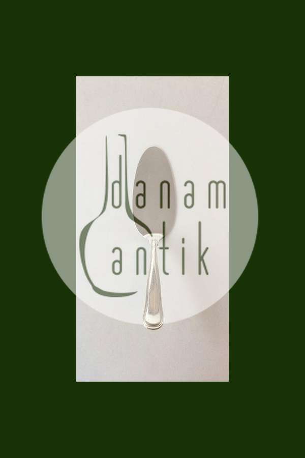 Dobbeltriflet Cohr sølvplet Lagkagespade