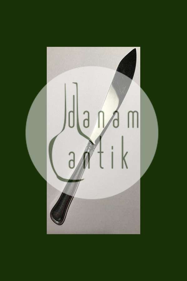 Dobbeltriflet Cohr sølvplet Lagkagekniv