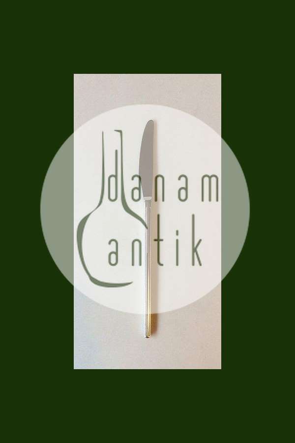 Farina sølvplet Spisekniv Dansk Krone Sølv