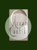 Royal Copenhagen Antiker tiefer Teller mit Blumendekoration