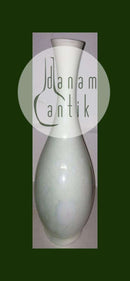 Royal Copenhagen Krystal Glasur Vase Grøn