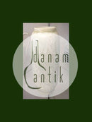 Royal Copenhagen Art Nouveau Krystal Glasur Vase af Valdemar Engelhardt Grøn