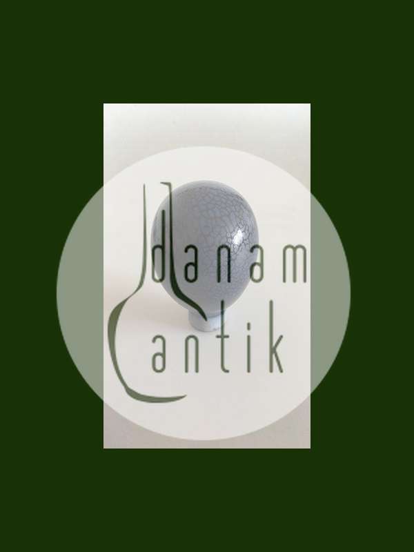 Royal Copenhagen Stokkehåndtag i Krystal glasur med slangeskins glasur