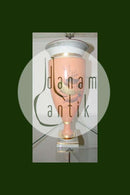 Royal Copenhagen Große Krakele Vase mit Dekoration und Gold