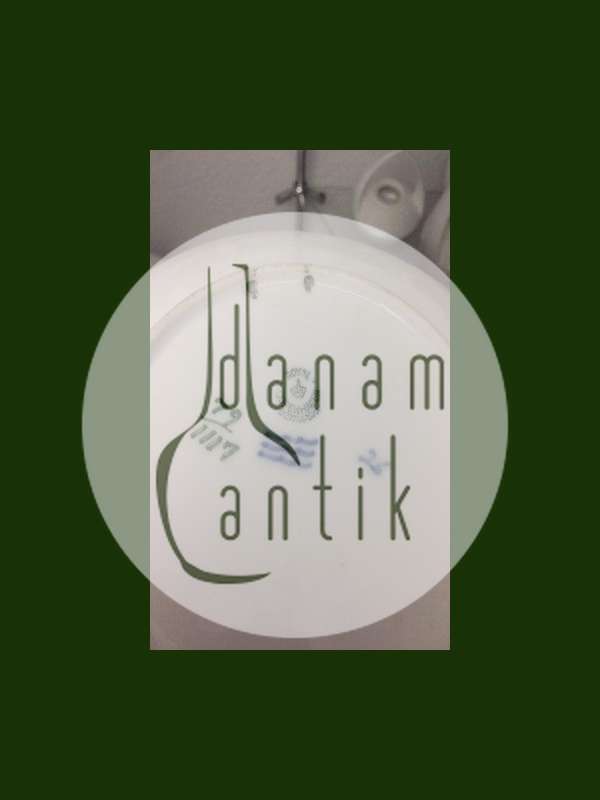 Royal Copenhagen Art Nouveau Vægtallerken med lilje No 79/1117