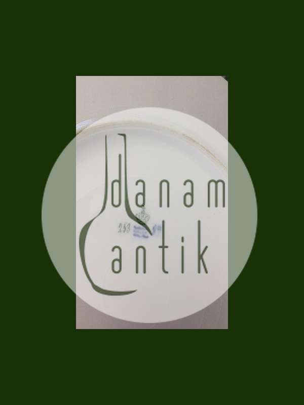 Royal Copenhagen Art Nouveau Motiv tallerken med Iris No 253