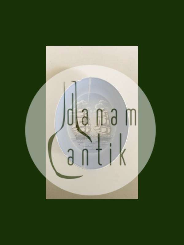 Royal Copenhagen Georg Stage Prøve Motiv Platte fra 1982 (Har Store Brændingsfejl)