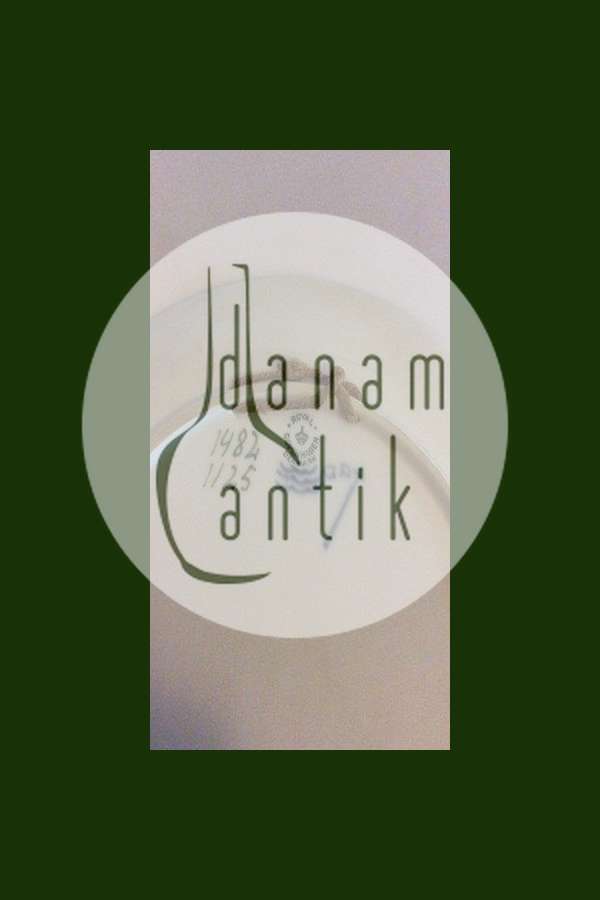 Royal Copenhagen Motiv platte med Blomster No 1482/1125.