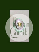 Royal Copenhagen Green / Purple / Yellow Porcelain Flower