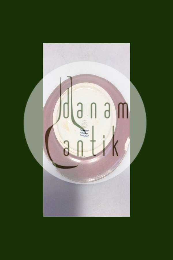 Royal Copenhagen Salto fad / tallerken i Okseblodsglasur.