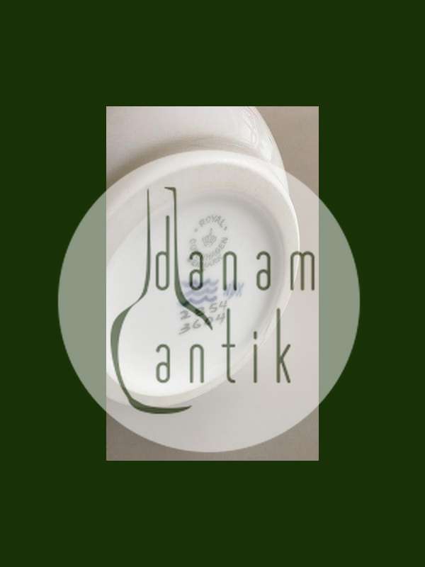 Royal Copenhagen Art Nouveau Vase med landskabs motiv No 2854/3604