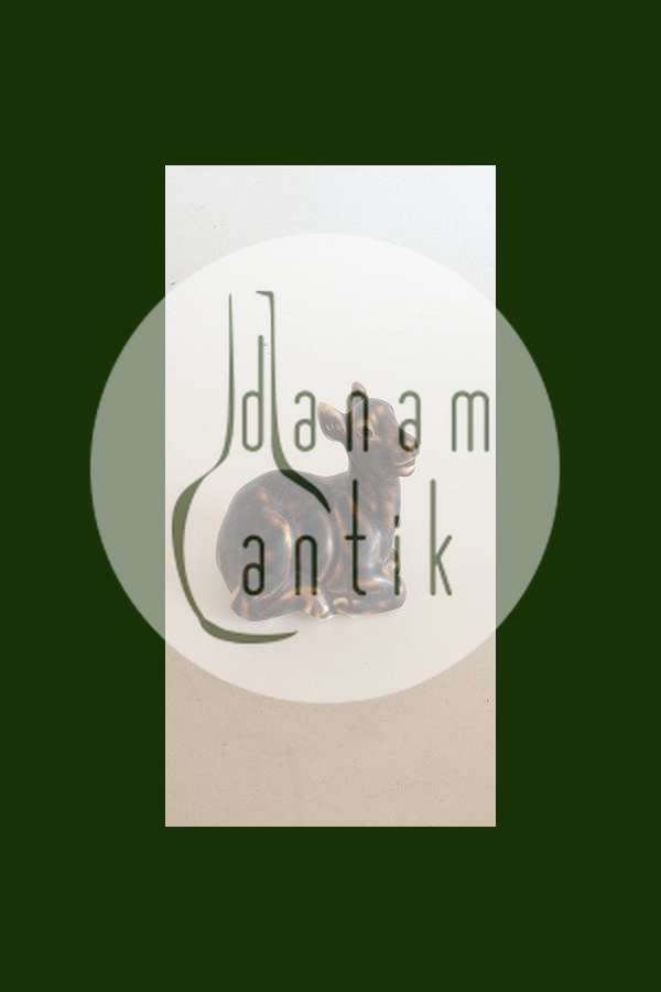 Royal Copenhagen Stentøjsfigur af et dådyr No 20183