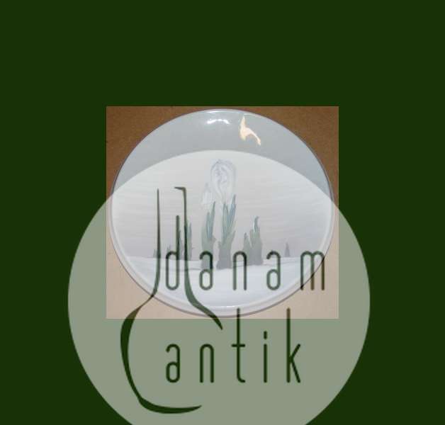 Royal Copenhagen Unika Vægtallerken af Jenny Meyer fra 1902