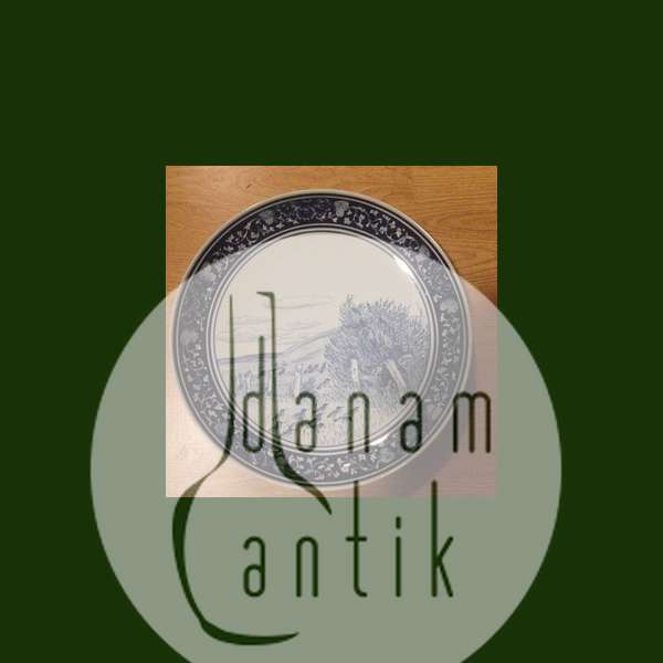 Royal Copenhagen Bonnesens Stel Unika Vægtallerken/fad af Oluf Jensen