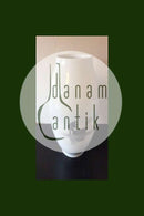 Royal Copenhagen Unika Vase af Karl Sørensen fra 1926 med motiv af mand i båd og køer