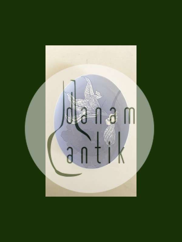 Royal Copenhagen Unika Vægtallerken af Jenny Meyer fra 1898 No 6676