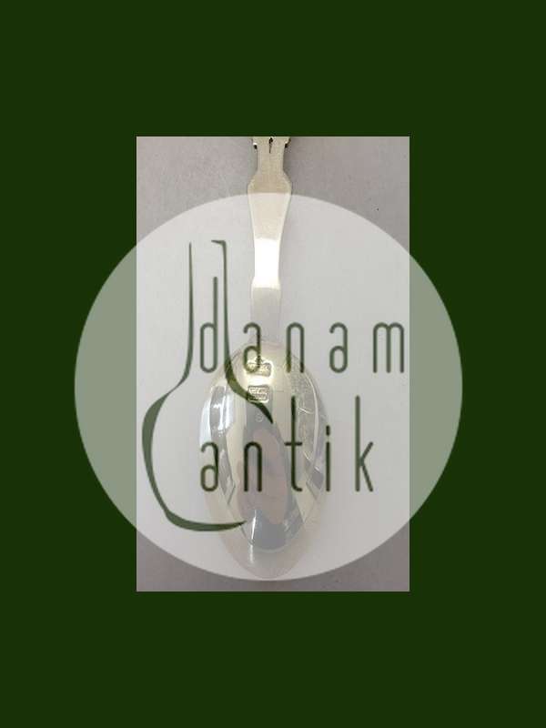 Anton Michelsen Mindeske I Forgyldt Sterling Sølv fra 1898