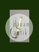 Georg Jensen Årskniv 1980 i Forgyldt Sterling Sølv med emalje.