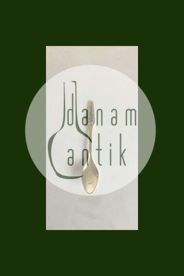 Meka Juletheske i forgyldt sterling Sølv