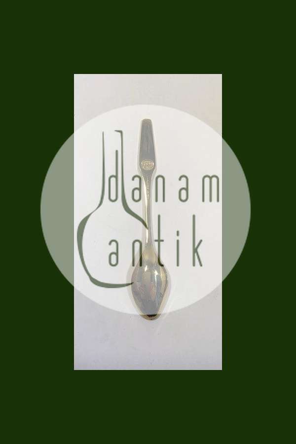 Meka Sterling Sølv forgyldt Juletheske 1972