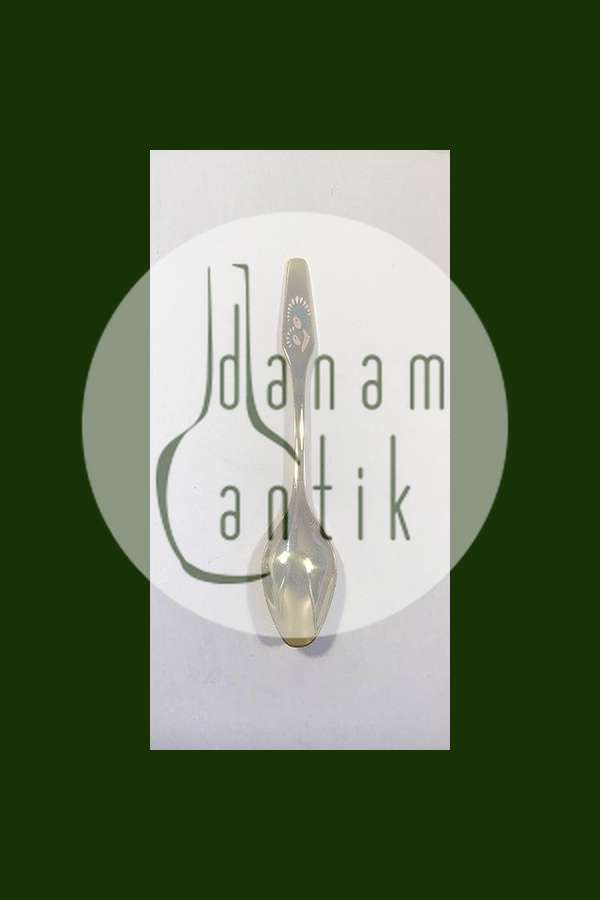 Meka Sterling Sølv forgyldt Juletheske 1971